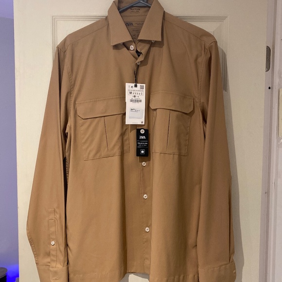 Tan dress shirt - Picture 1 of 2